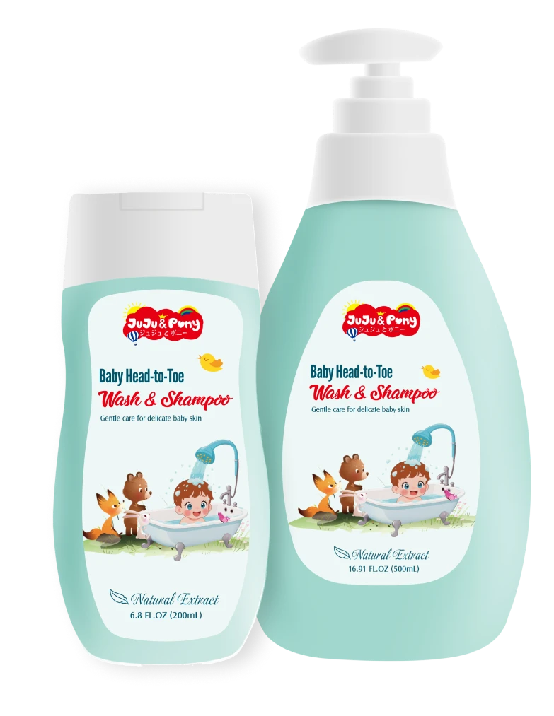 JuJu & Pony Baby Head-To-Toe Wash and Shampoo